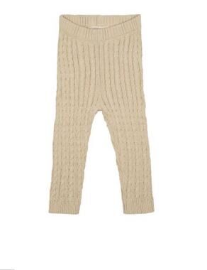 NEW Wild Wawa Cable Knit Leggings in Taupe, 3/6m, NWT